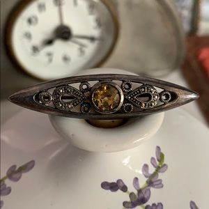 Vintage silver brooch